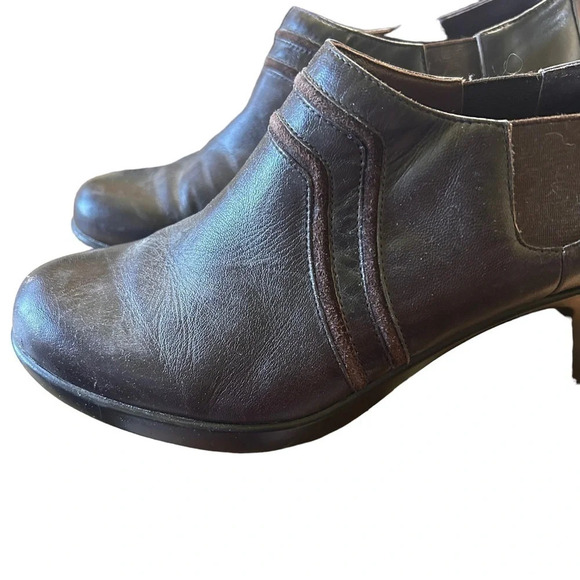 Dansko Banks Pumps size 40 In Deep Brown women’s heeled slip on shoes - Picture 5 of 10